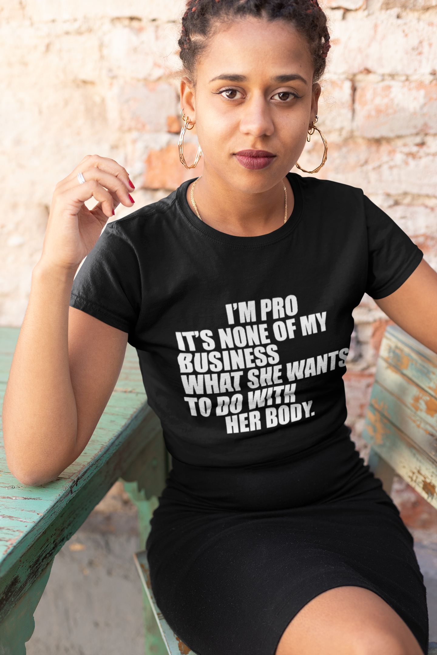 PRO NONE OF MY BUSINESS SHIRT