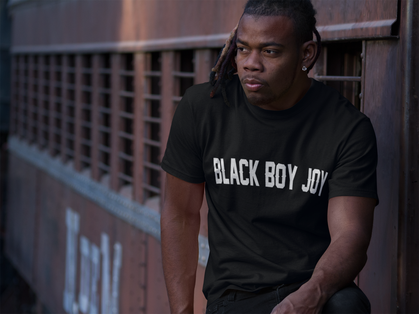 BLACK BOY JOY T-SHIRT