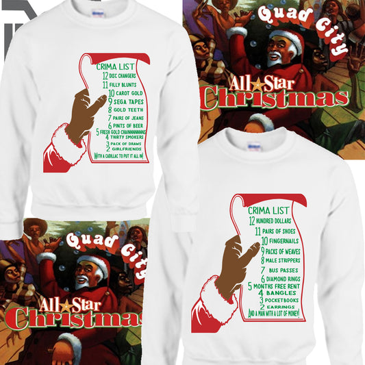 ALL STAR CHRISTMAS SWEATSHIRT
