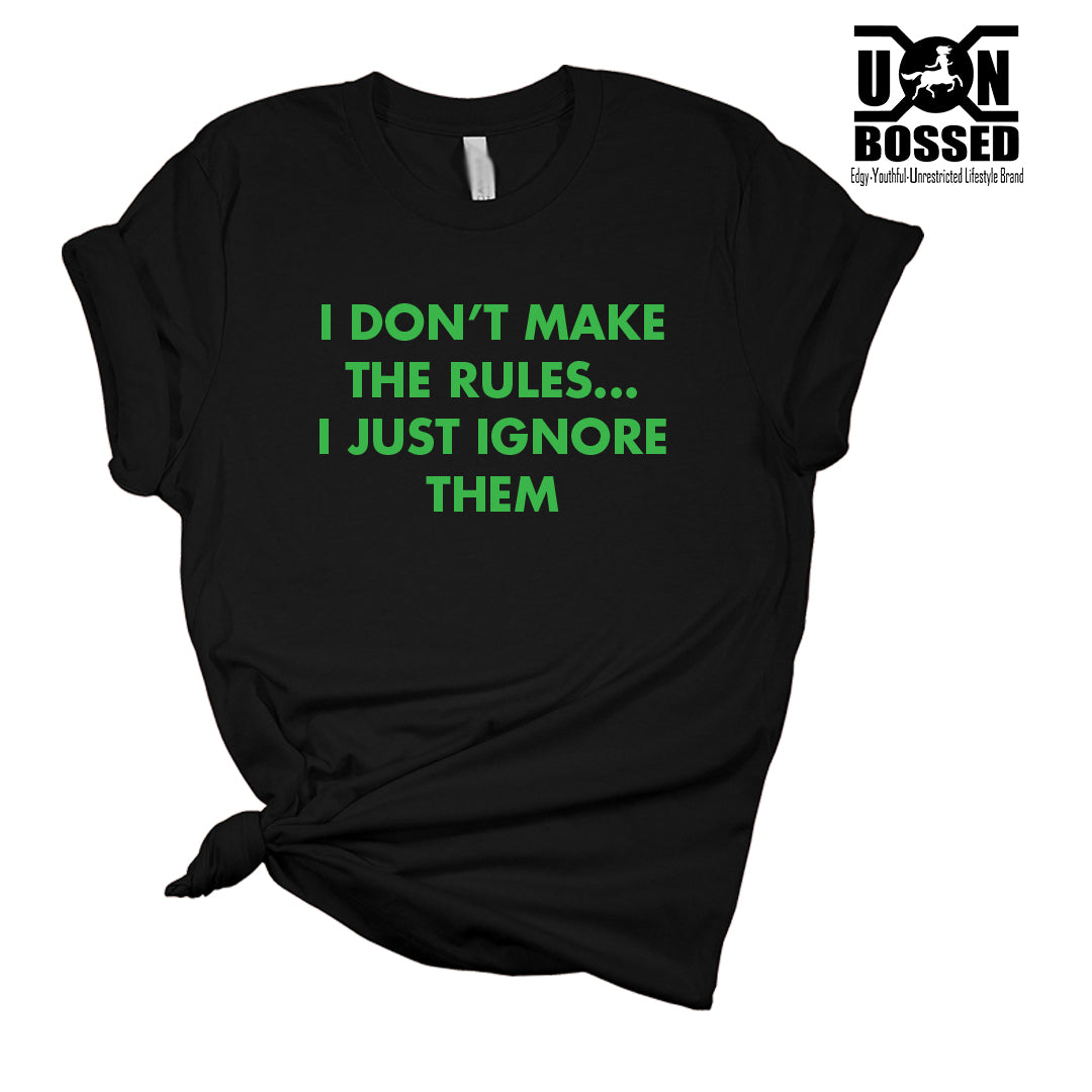 IGNORING RULES DESIGN