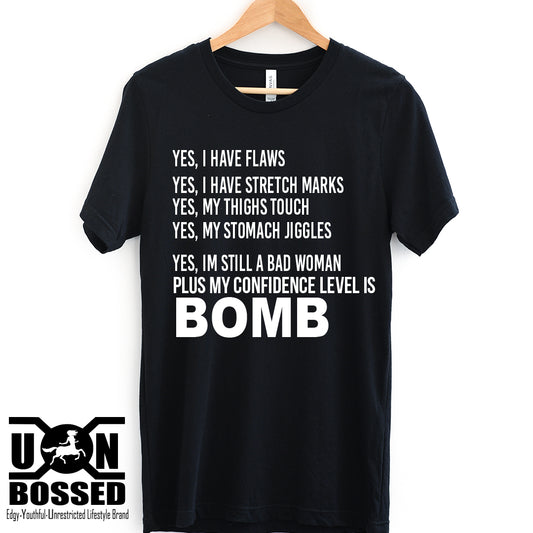 FLAWED AND CONFIDENT SHIRT