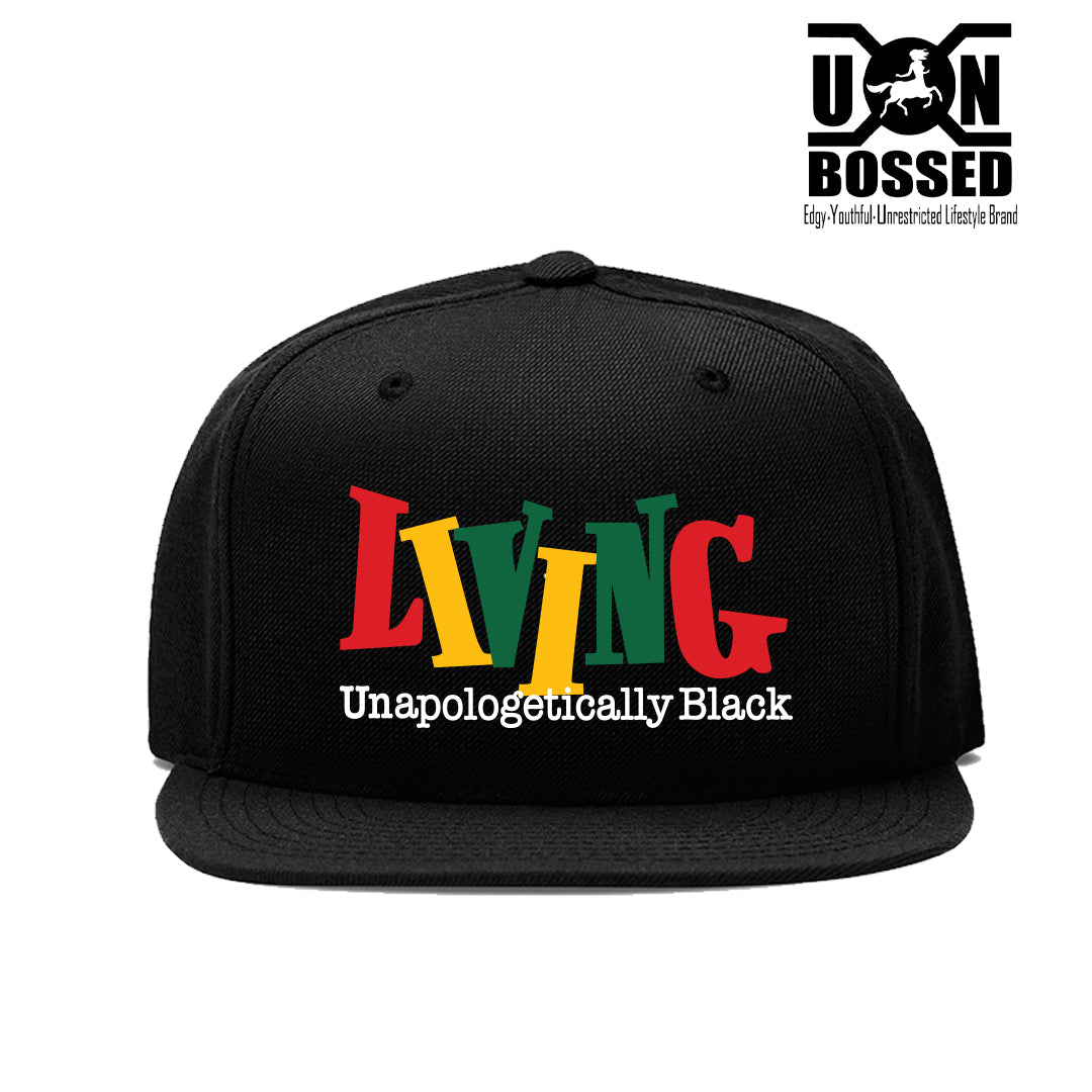 LIVING UNAPOLOGETICALLY BLACK HAT