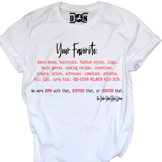 The Under-Valued Black Woman Shirt