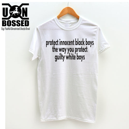 PROTECT BLACK BOYS SHIRT