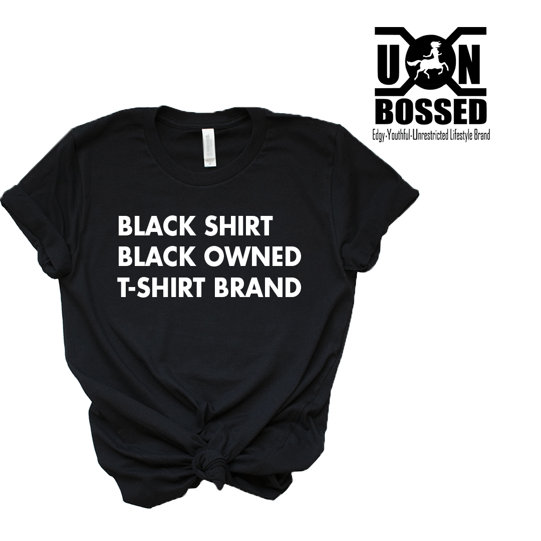 Black T-shirt Brand Shirt