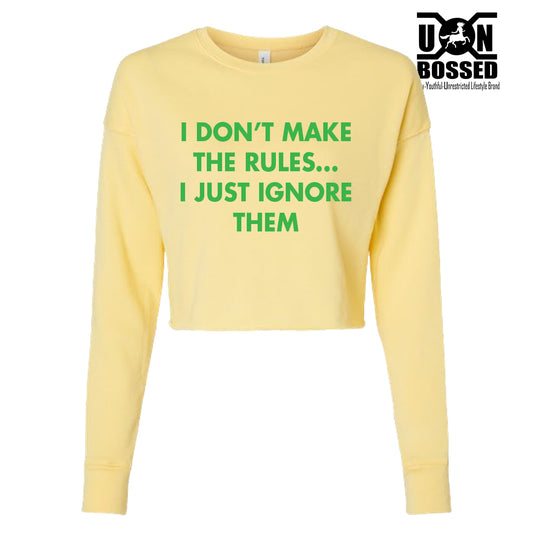 IGNORING RULES DESIGN